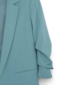 Terranova OPEN WITH RUFFLED SLEEVES - Blazer - verde acqua
