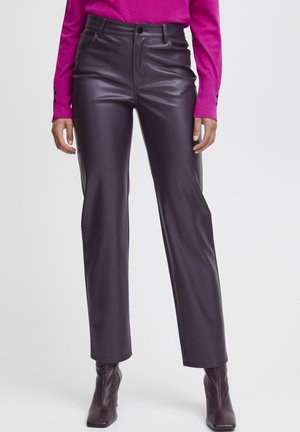 BYDAFANY - Broek - plum perfect