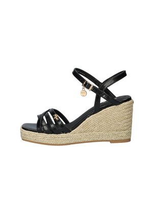 Sandalen met hoge hak - zwart