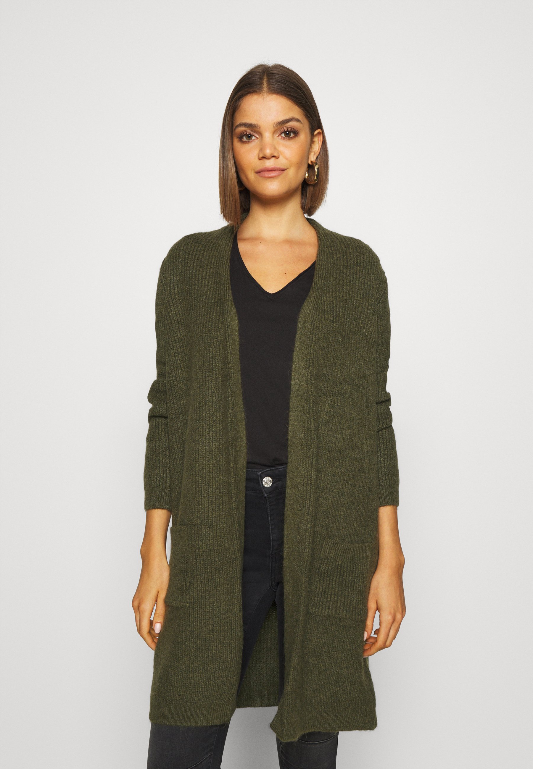 open front duster cardigan