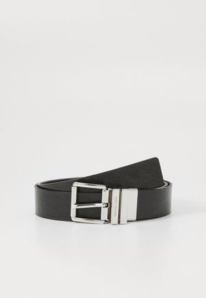 35MM REVERSIBLE BELT - Cintura - black reversing to luggage