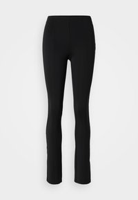 SLIM FLARE - Housut - black