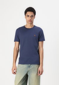 Abercrombie & Fitch 3-Pack Polished Signature Icon Tees - T-shirts - casual black/mood indigo/white sand