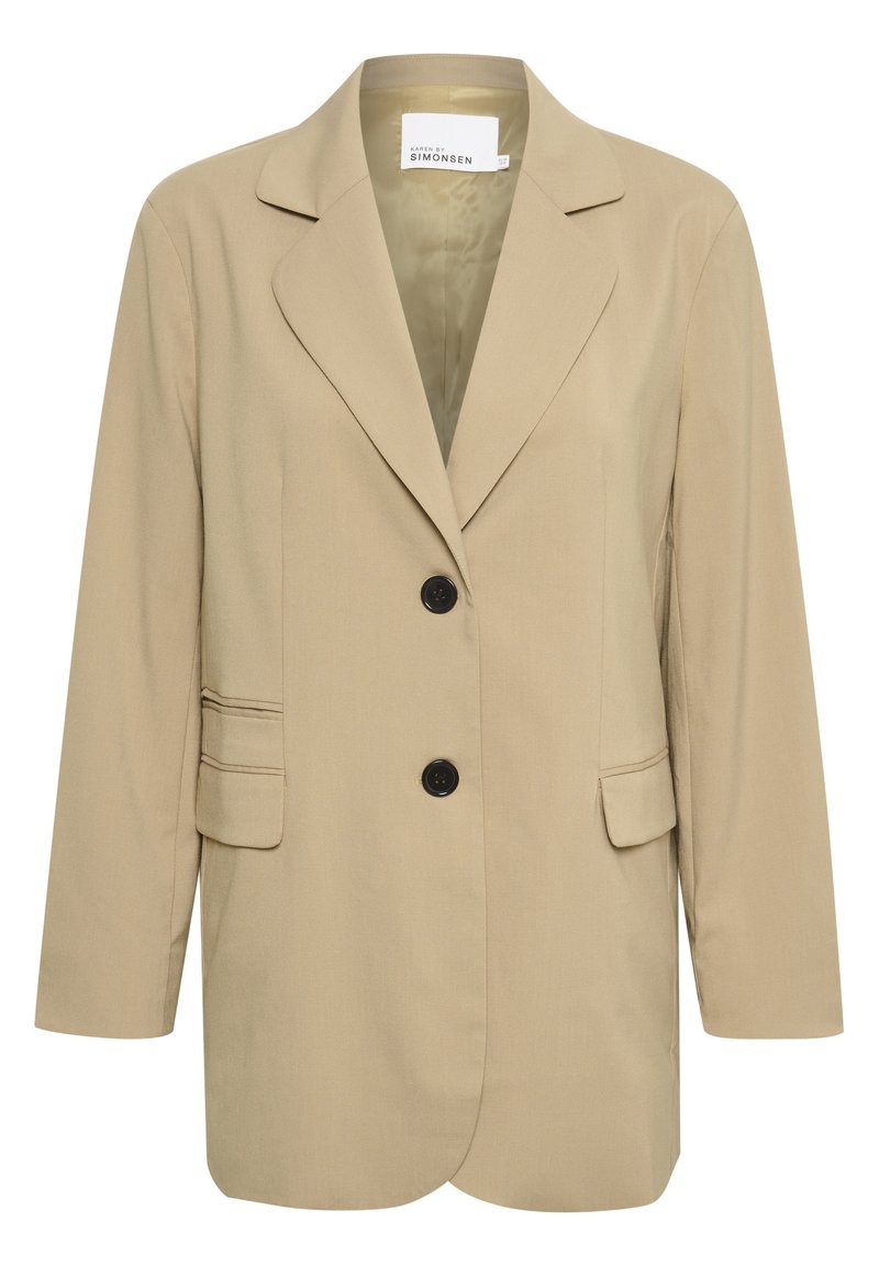 Karen by Simonsen Blazer zandkleur Karen by Simonsen Blazer zandkleur