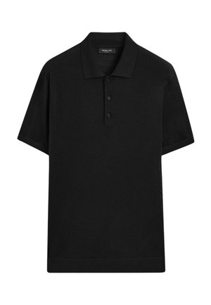 Massimo Dutti, Poloshirt - black