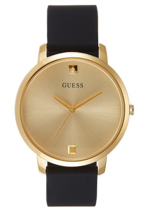 Guess LADIES DRESS - Rannekello - black/gold-coloured