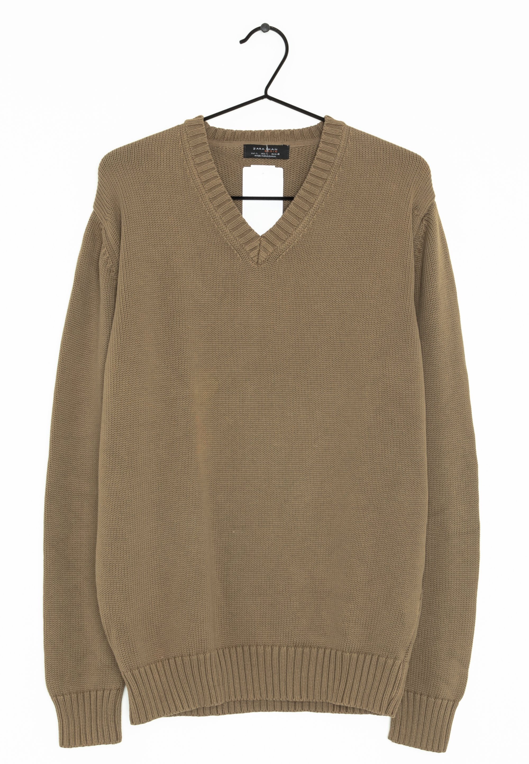 Zara Jumper brown (Pre-owned) Zalando - Main Image