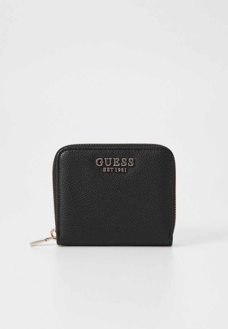 Guess - LAUREL SMALL ZIP AROUND - Portofel - black, Extindeți
