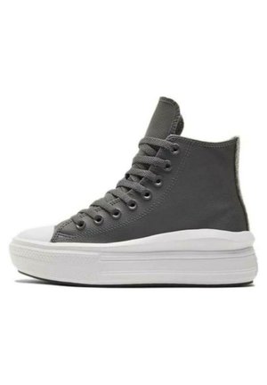 ALL STAR MOVE STRIPE - Høye joggesko - gris hierro gris hierro blanco