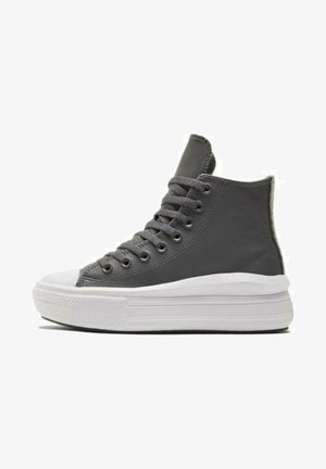 Converse ALL STAR MOVE STRIPE - Høye joggesko - gris hierro gris hierro blanco