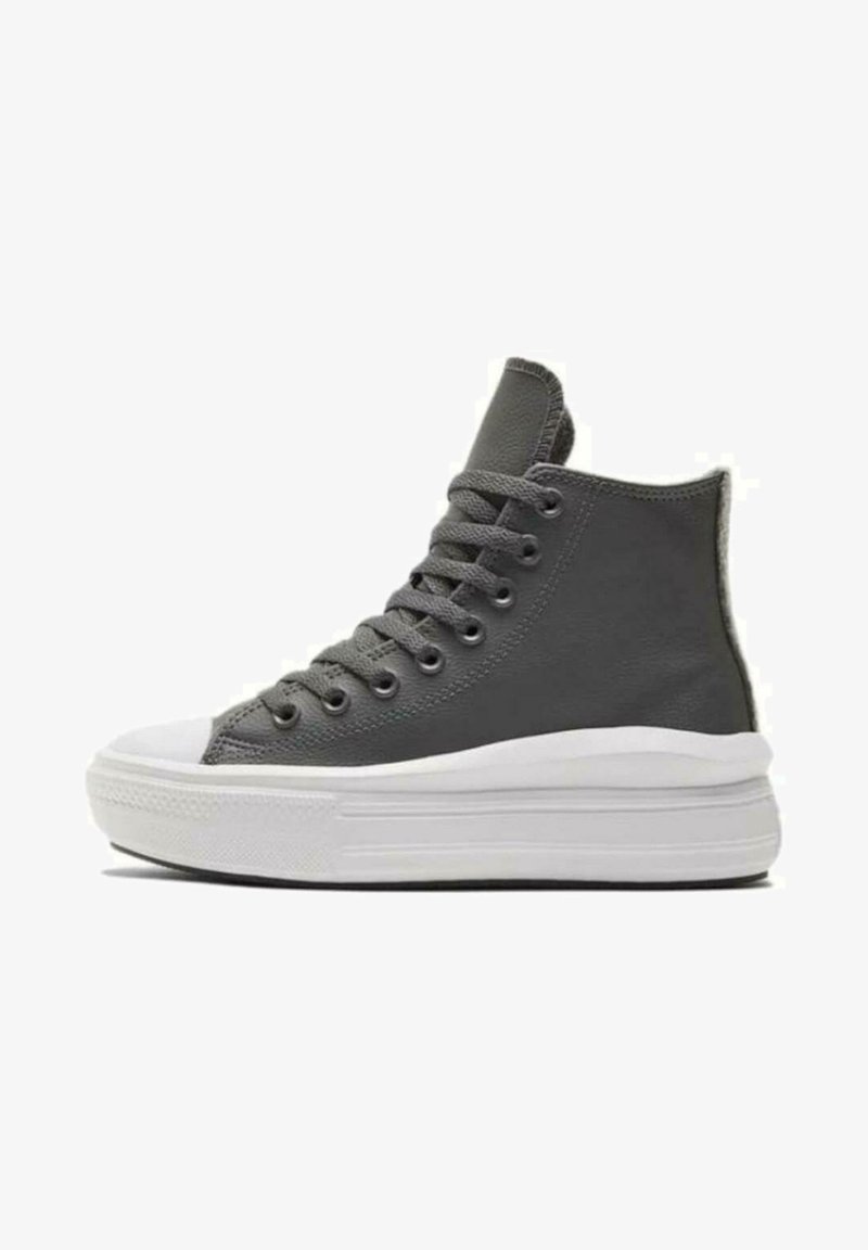 Converse ALL STAR MOVE STRIPE - Høye joggesko - gris hierro gris hierro blanco
