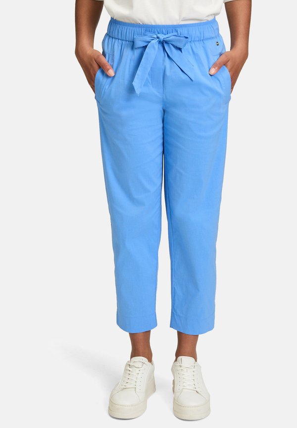 MIT ELASTISCHEM BUND - Stoffhose - marina