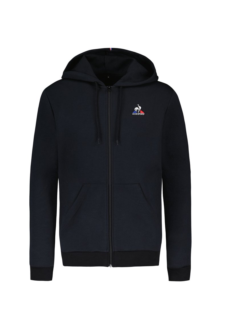 le coq sportif ESSENTIELS Sweat zippé black/noir