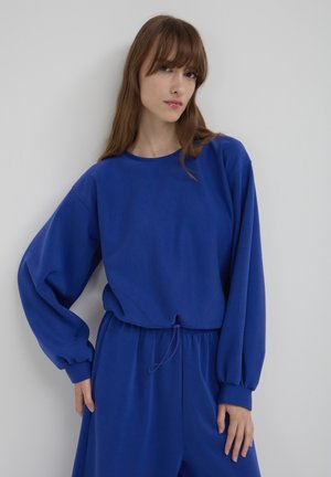 Calliope AVEC CORDON DE SERRAGE - Sweatshirt - bleu