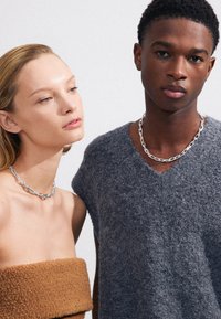 Pilgrim STAY NECKLACE UNISEX - Ogrlica - silver-coloured