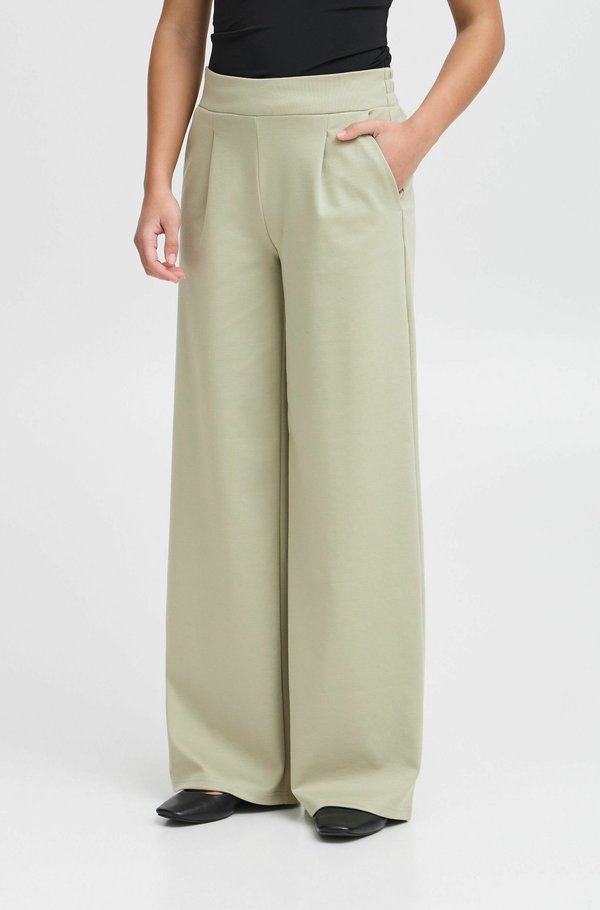 KATE WIDE - Trousers - tea - Main Image