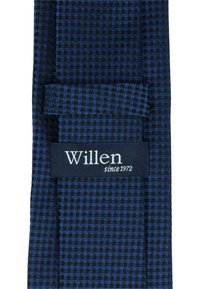 WILLEN UNI BI-COLOR - Tie - nachtblau