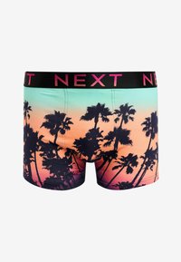 Next PATTERN FOUR PACK - Bokserit - orange green palm tree print