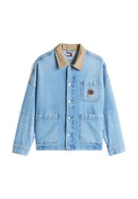 CHORE JACKET UNISEX - Spijkerjas - light blue denim