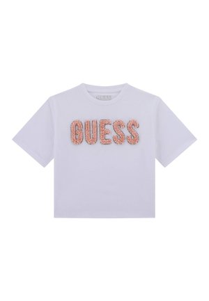 LOGO VERZIERUNG - T-Shirt print - weiß