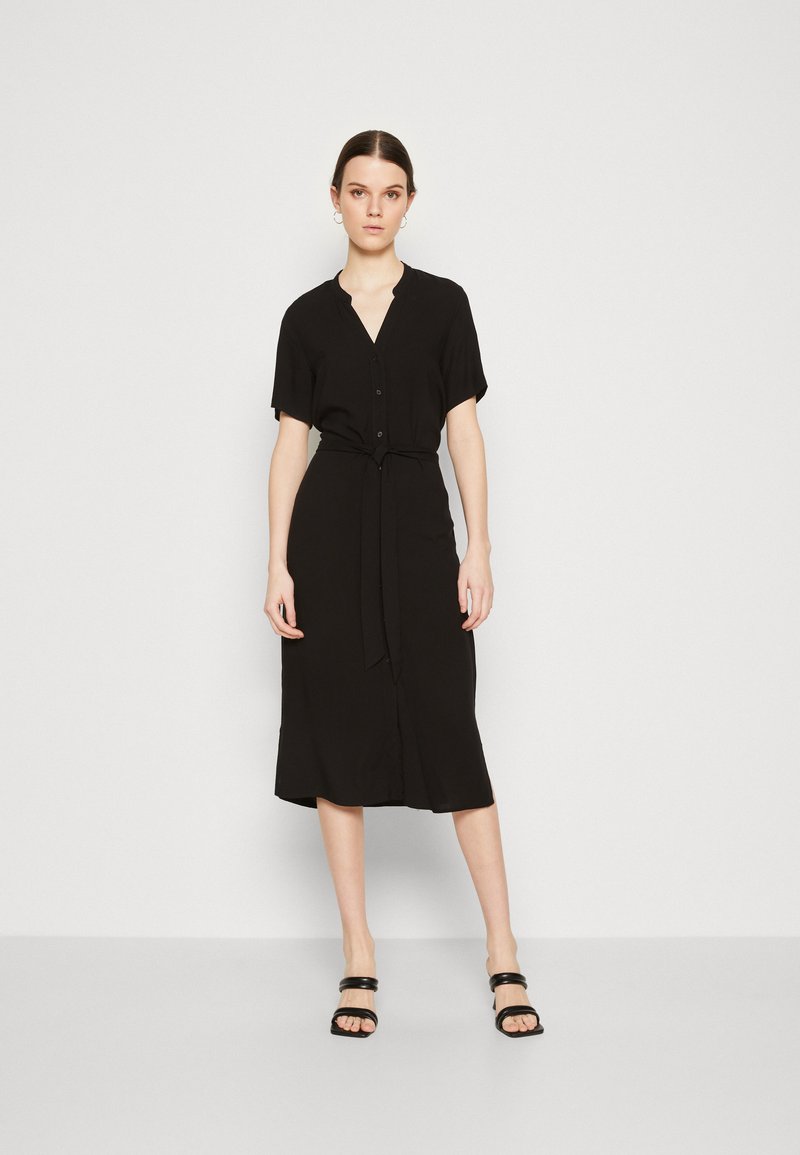 Vero Moda VMVICA - Skjortklänning - black solid