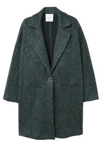 Mango Cappotto classico - green