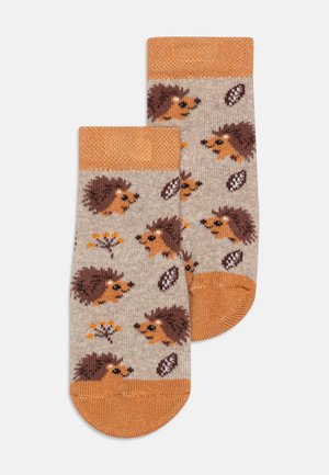 HEDGEHOG UNISEX 2 PACK  - Socks - beige