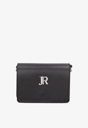John Richmond SHOULDER - Borsa a tracolla - black and silver