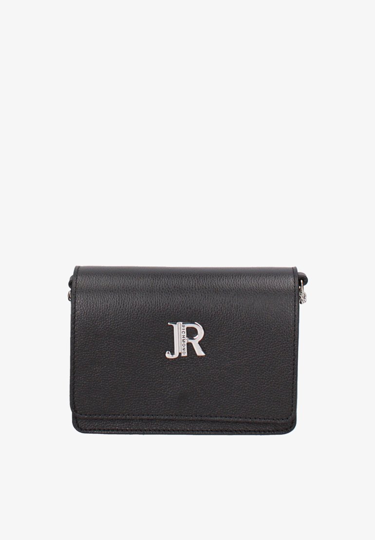 John Richmond SHOULDER - Sac bandoulière - black and silver