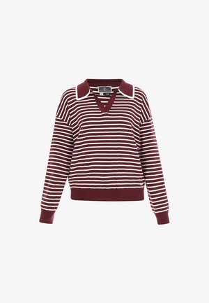 DreiMaster, Pullover - wine red