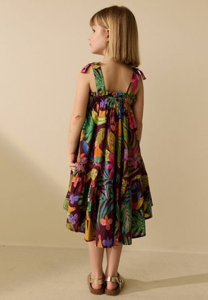 Next, REGULAR FIT - STRAPPY FRILL DRESS . - Robe de jour - tropical