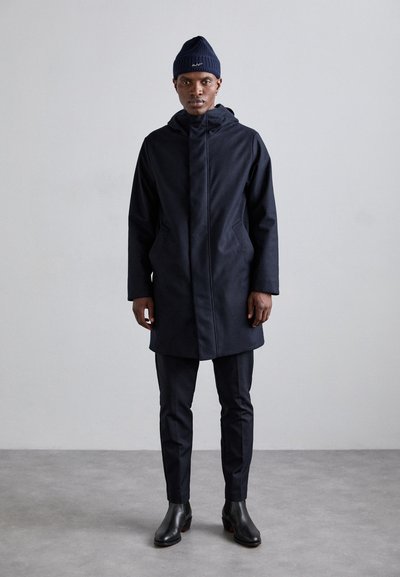 The Kooples BONNET UNISEX - Kootud müts - dark blue