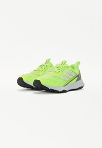 Adidas Terrex TRACEFINDER 2 - Chaussures de marche - lucid lemon/grey/black