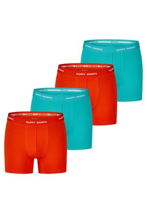 4-PACK - Boxerky - neon green/orange