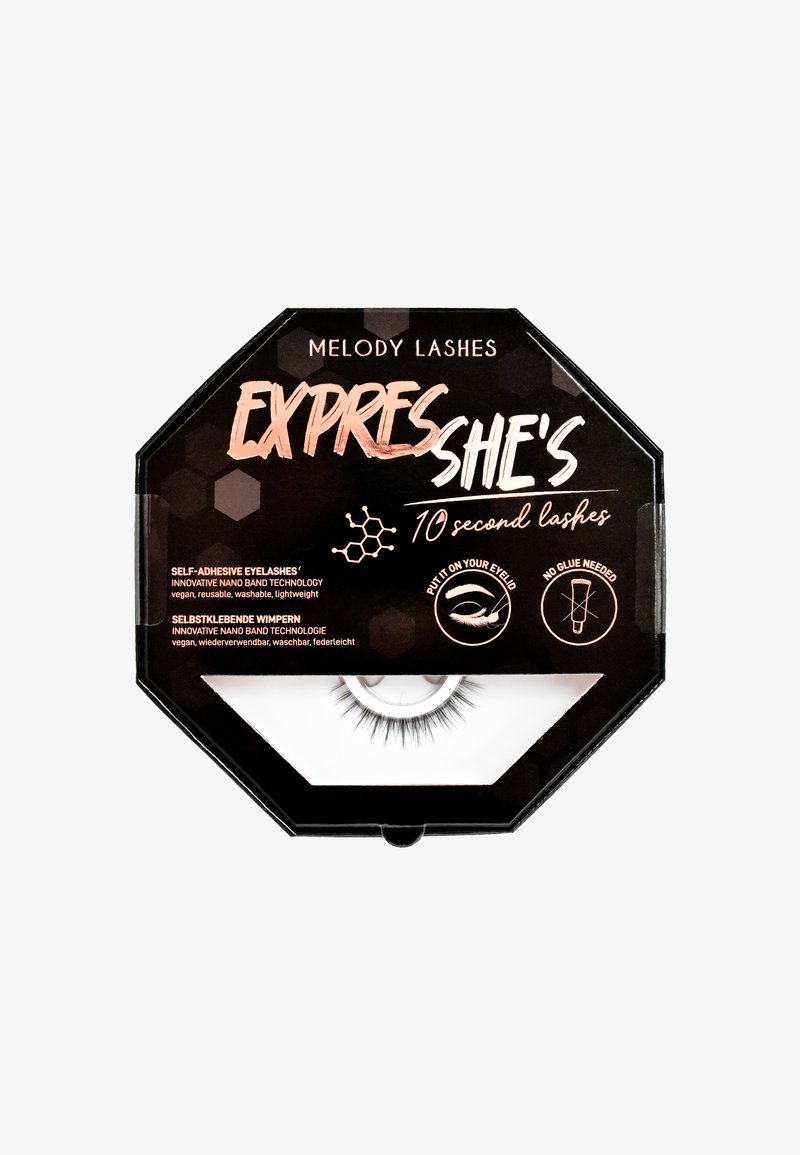 Melody Lashes - LASH O´CLOCK - Kunstwimpers - black, Vergroten