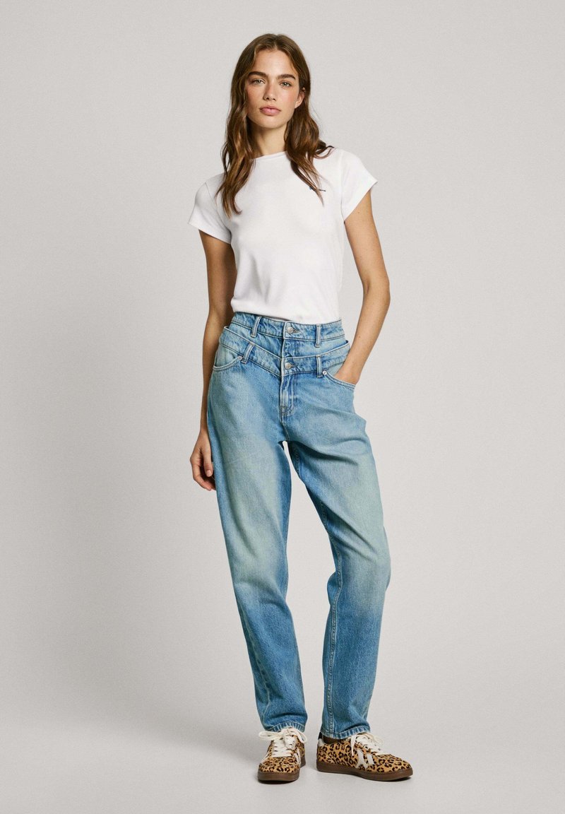 Camicia Donna Pepe Jeans Maeve - Taglio Aderente, Tessuto Sostenibile, Stile Gilet Elegante