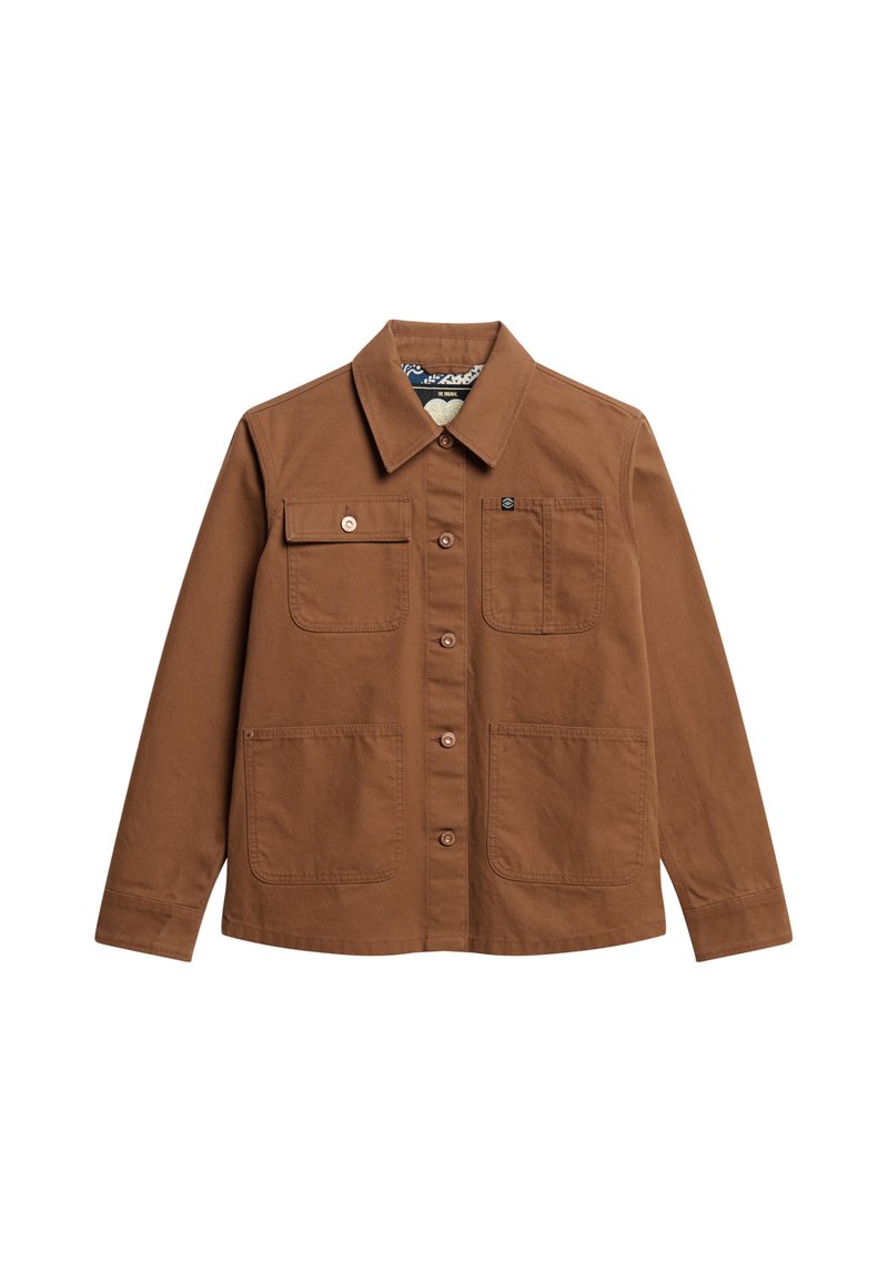 Superdry & Co Lichte jas bruin Superdry & Co Lichte jas bruin