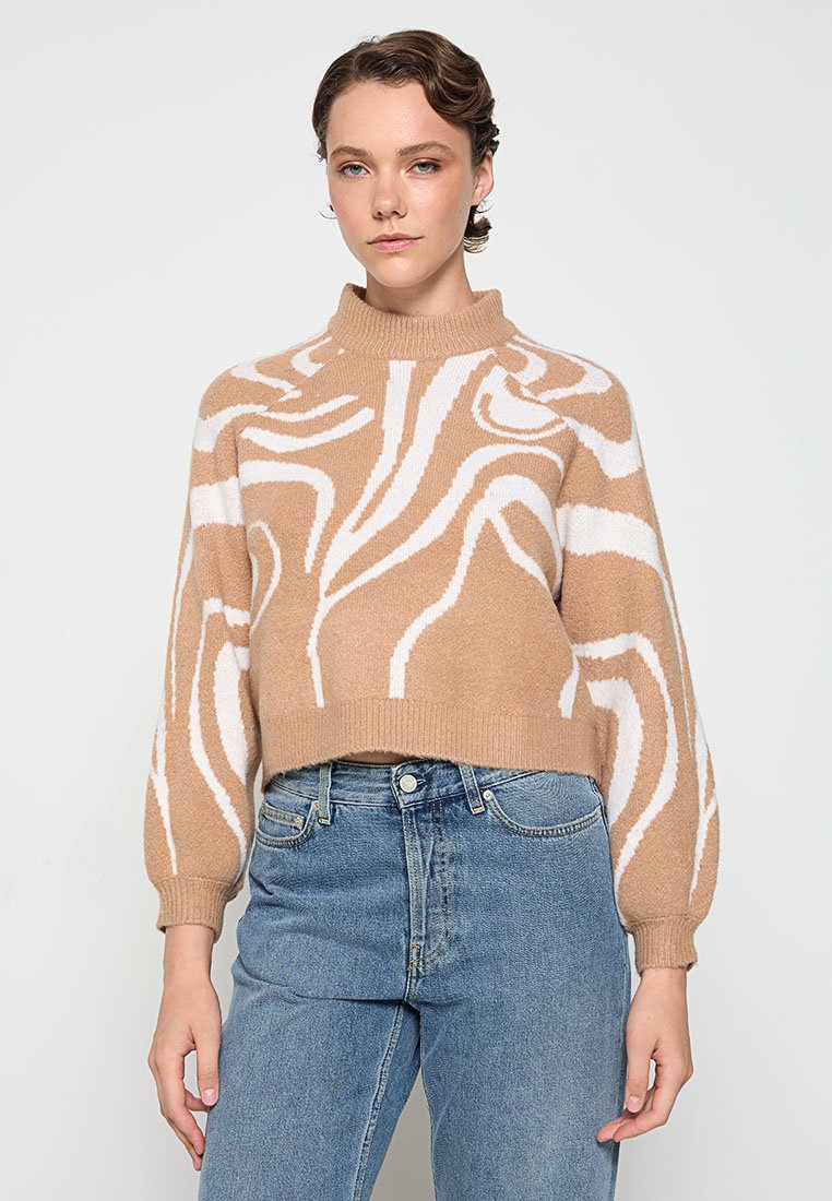 French Connection Strickpullover braun