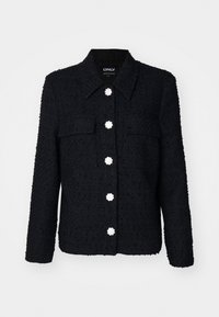 ONLY ONLSABRINA BOUCLE SHACKET - Jachetă de vară - black