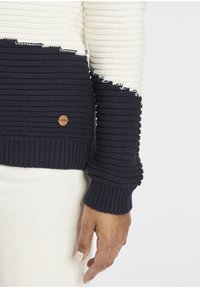 Oxmo Strickpullover - blue denim