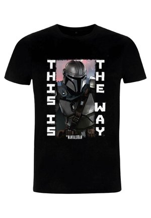 STAR WARS: THE MANDALORIAN BLASTER BATTLE - Print T-shirt - black