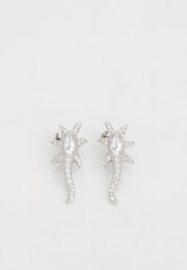 STAR TRAIL EARRINGS - Ohrringe - crystal clear