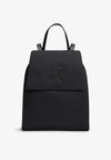 LOGO FLAP BACKPACK - Σακίδιο πλάτης - black