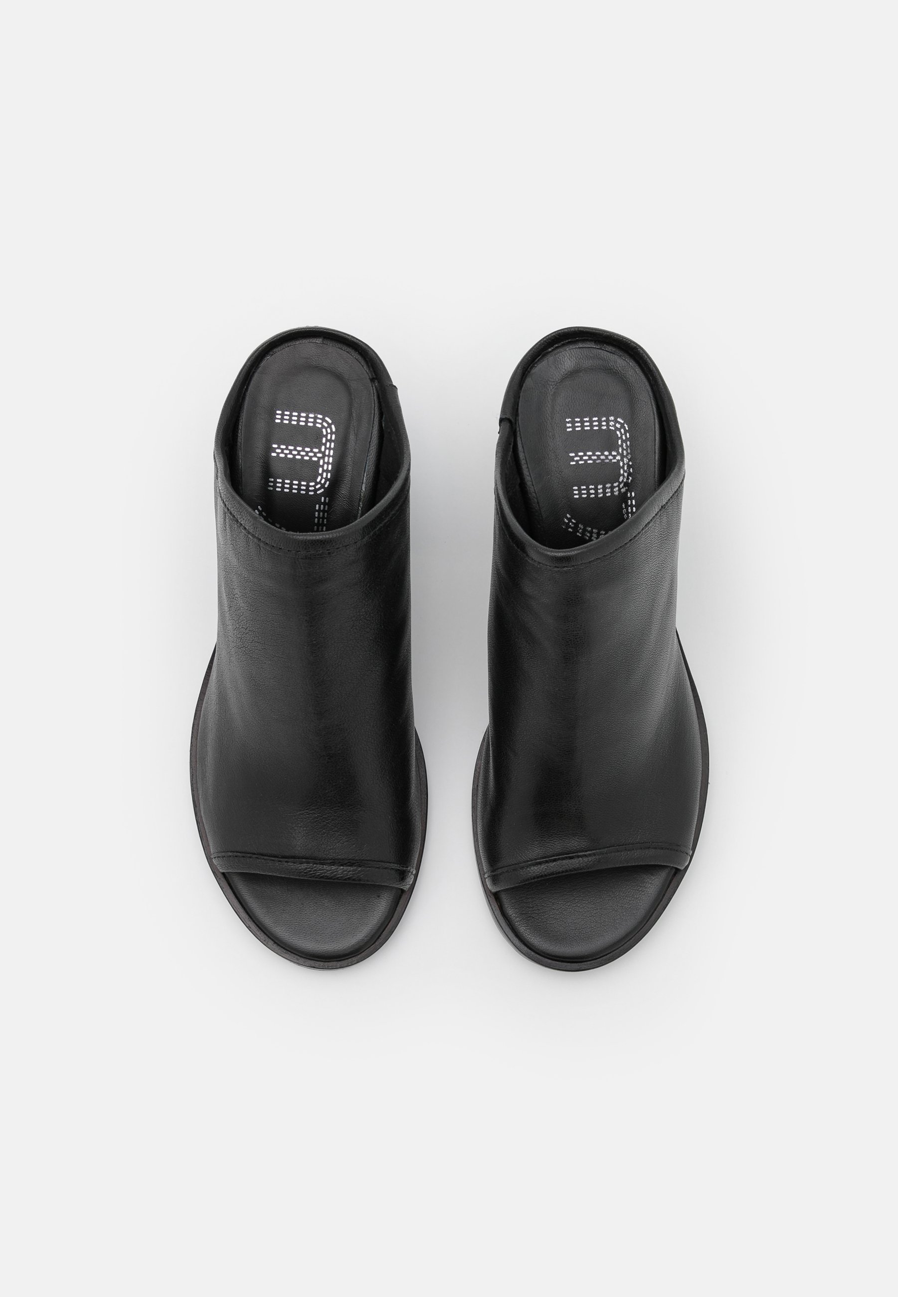 MJUS SUA - Muiltjes met hak - nero/Zwart - Zalando.be