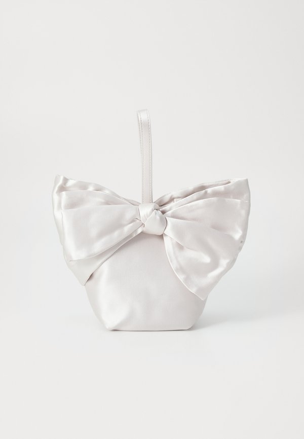 RUBY BOW TOP HANDLE BAG - Handtasche - cream