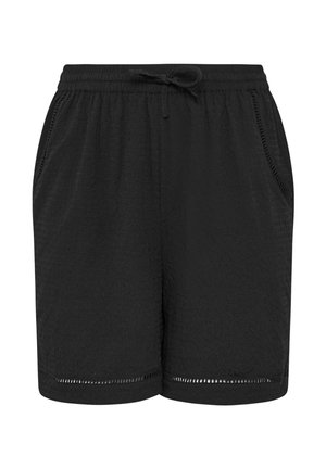 Yours Clothing, WOMEN'S CASUAL SHORTS - Shorts - black