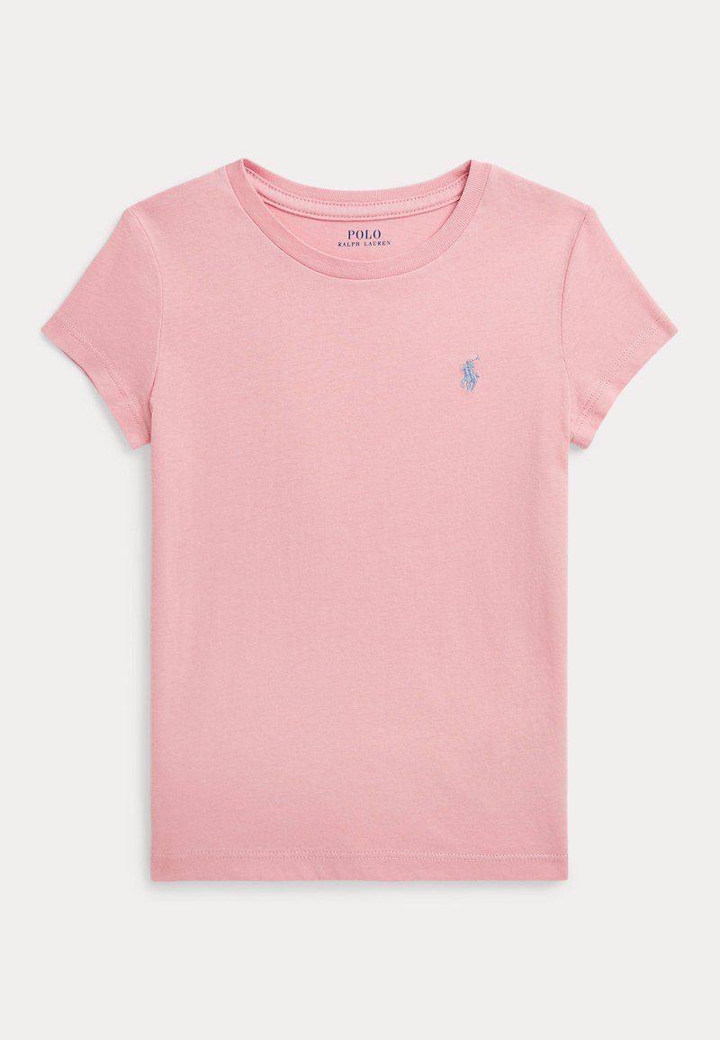Polo Ralph Lauren COTTON JERSEY CREWNECK TEE - Jednoduché tričko - tickled pink