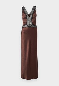 ALLEGRA DRESS - Koktejlové šaty / šaty na párty - dark choc/black