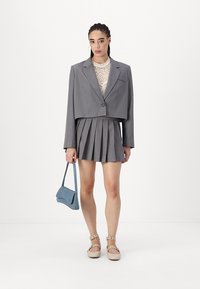 SOMETHINGNEW SNMEGAN MINI - Jupe plissée - harbor mist