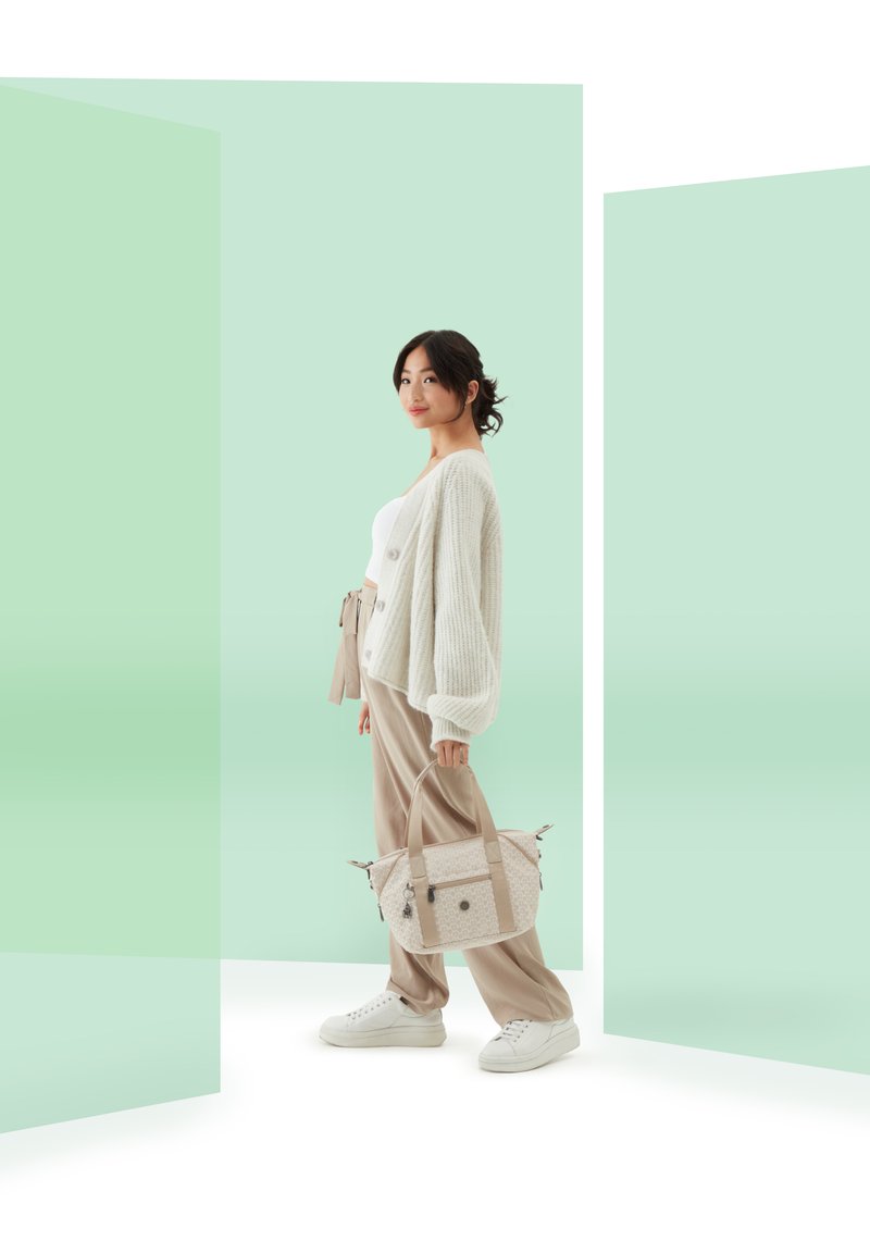 Kipling ART MINI BE UN - Kabelka - signature beige